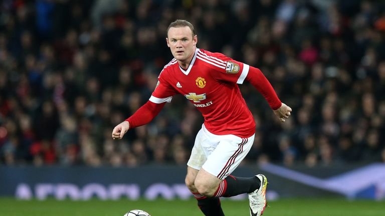 Manchester United's Wayne Rooney, during the Barclays Under-21 Premier League match at Old Traffford, Manchester. PRESS ASSOCIATION Photo. Picture date: Mo