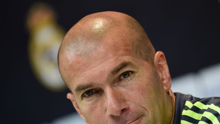 Zidane does not want his players to get carried away despite Real Madrid's strong run of form