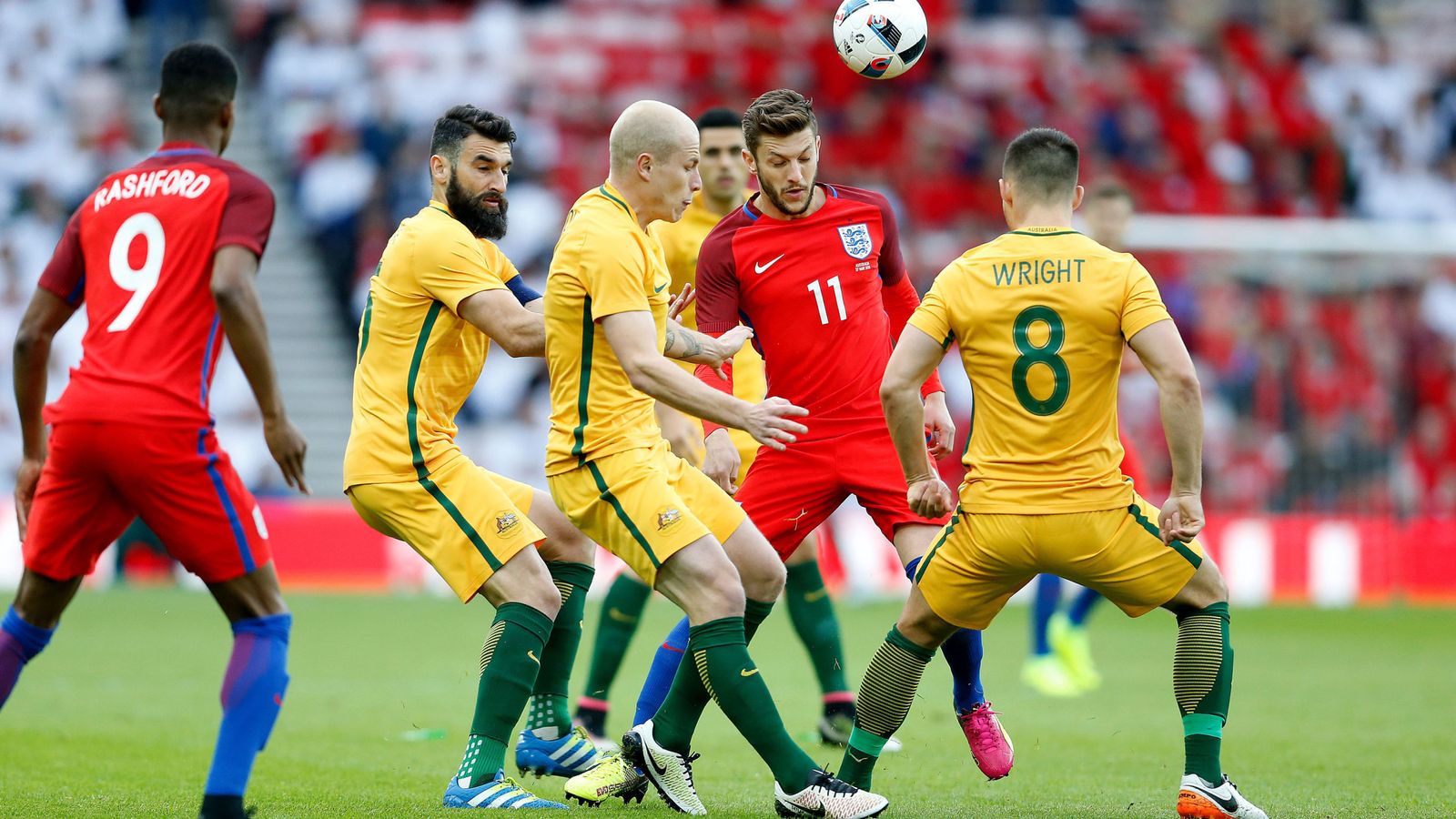 England 21 Australia Marcus Rashford stakes Euro 2016 claim on debut