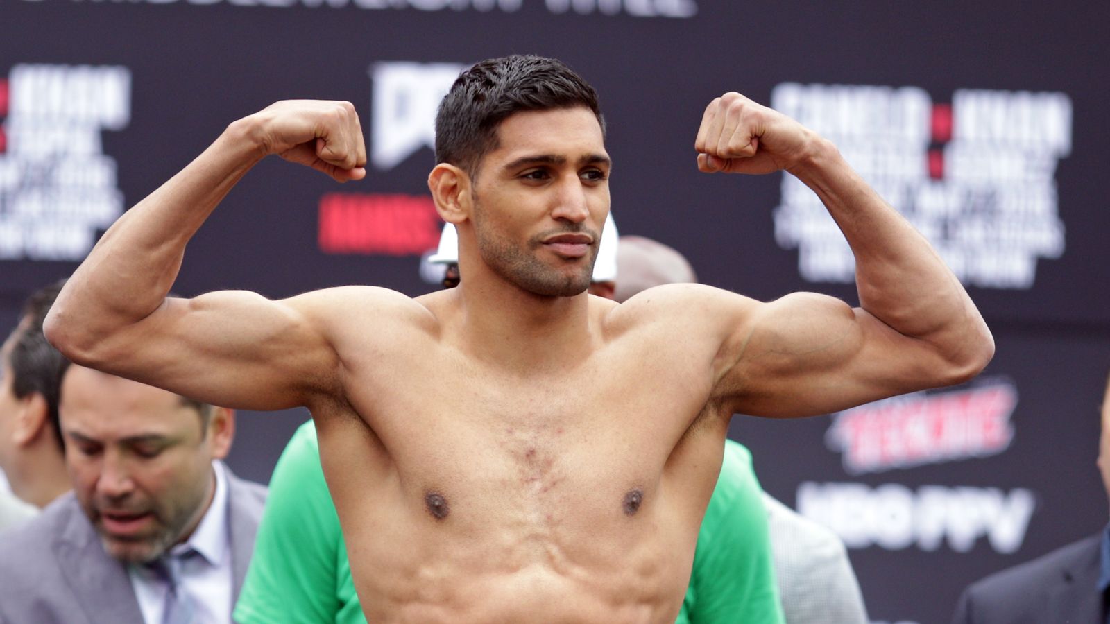 Amir Khan Admits That A British Battle With Kell Brook Could Be His   Amir Khan Weigh In Canelo Saul Alvarez 3461964 