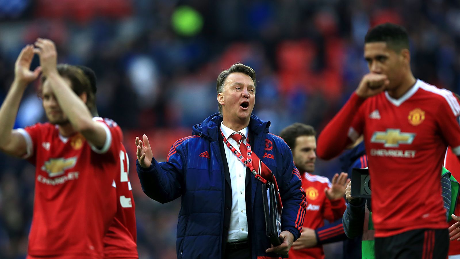 Manchester United boss Louis van Gaal won Eredivisie following previous