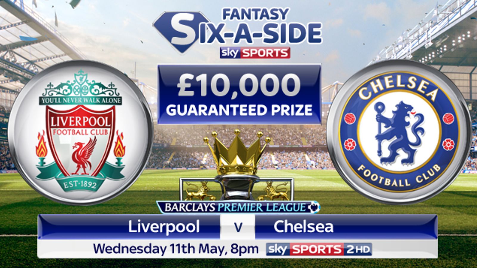 Liverpool v Chelsea How to play Sky Sports Fantasy SixaSide
