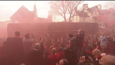 Memorable scenes for Liverpool's squad    