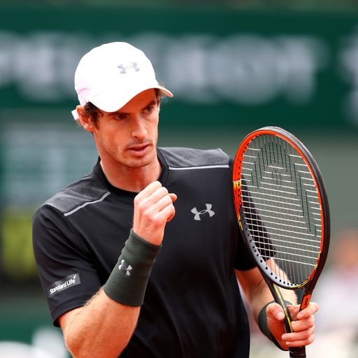 Murray's French Open highs...