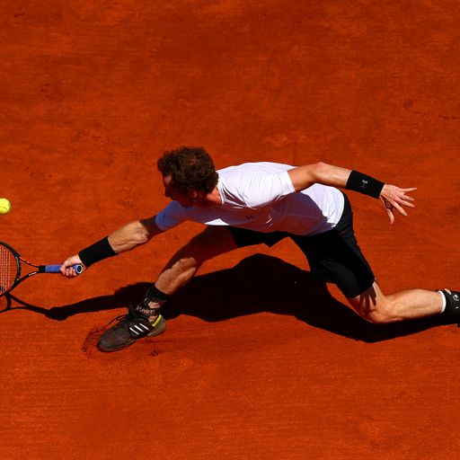 Murray's Roland Garros record