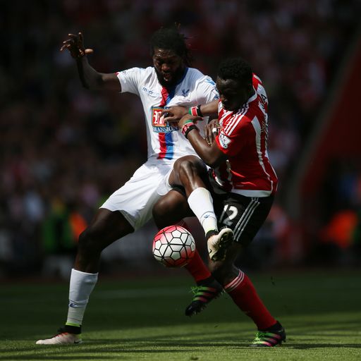 Palace thrashed by Saints