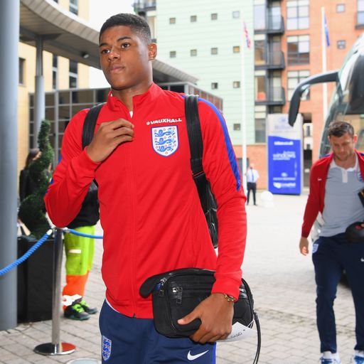 Rashford set for England debut