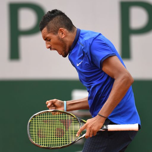 Kyrgios through in France