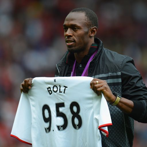 Bolt: I'd play for Utd if LVG left