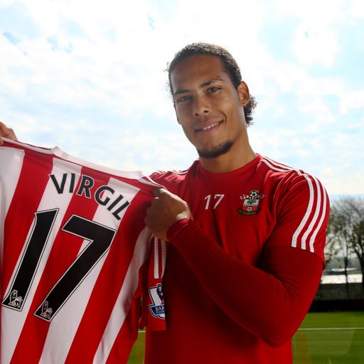 Double Saints award for Van Dijk