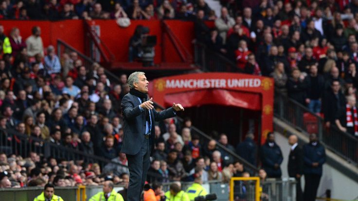 Jose Mourinho, Old Trafford, Manchester United, Premier League, Man Utd v Chelsea, October 2014