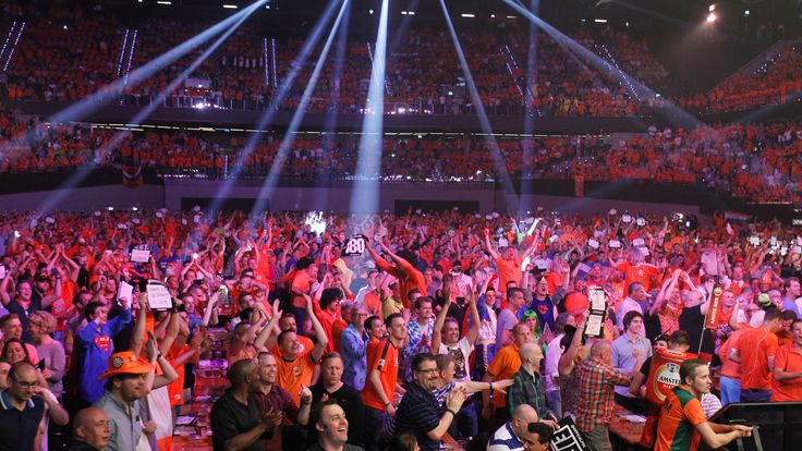 PREMIER LEAGUE DARTS 2016.ROTTERDAM AHOY,.ROTTERDAM,NETHERLANDS.GENERAL VIEW