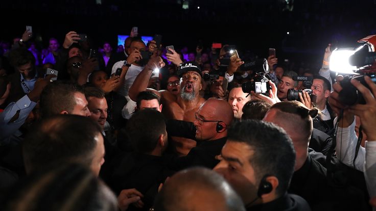 Shannon Briggs had plenty say to David Haye afterwards