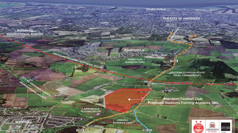 Aberdeen's proposed site