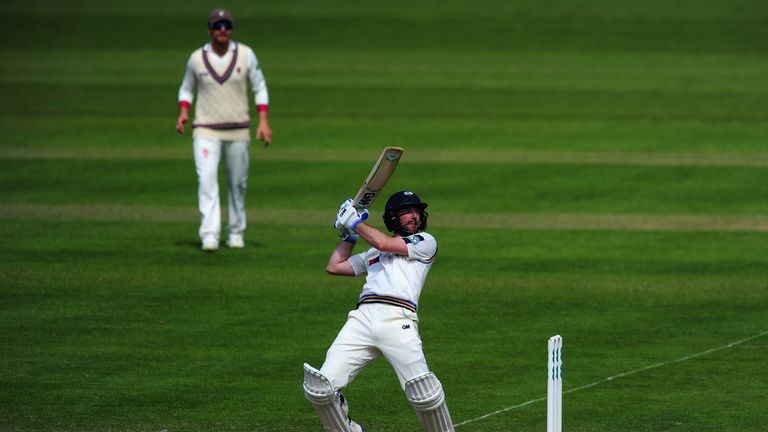 Adam Lyth completed another Taunton century
