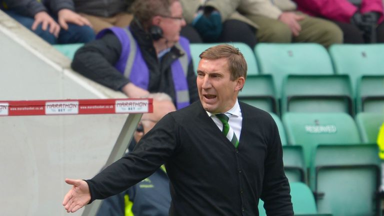 Hibernian manager Alan Stubbs ahead of game with Queen of the South