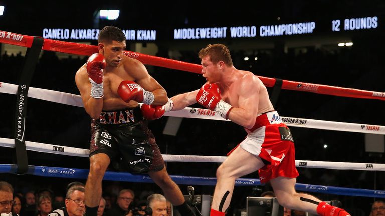 Amir Khan, Saul 'Canelo' Alvarez