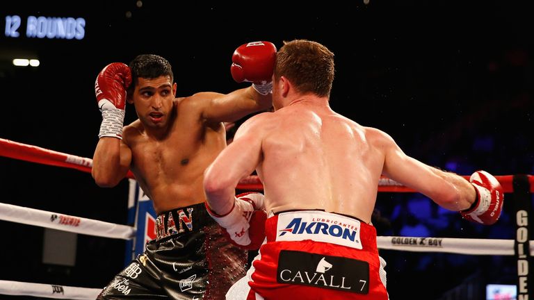 Amir Khan v Saul Alvarez