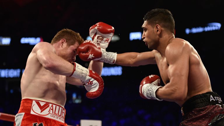 Amir Khan v Saul Alvarez