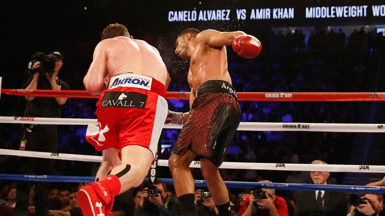 Amir Khan v Saul Alvarez