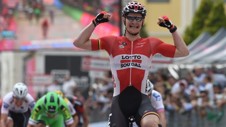 Andre Greipel, Giro d'Italia 2016, stage five