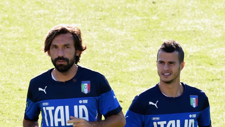 Both Pirlo and Sebastian Giovinco have been left out of the Italy squad for Euro 2016