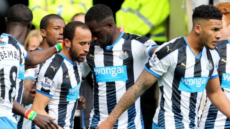 Newcastle climb out of relegation zone Andros Townsend