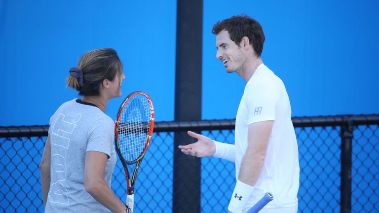 Murray and Mauresmo enjoyed a successful two-year working relationship