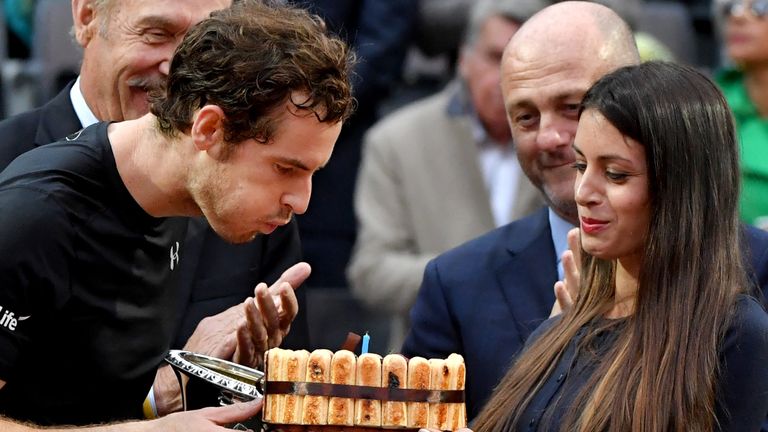 Andy Murray cake