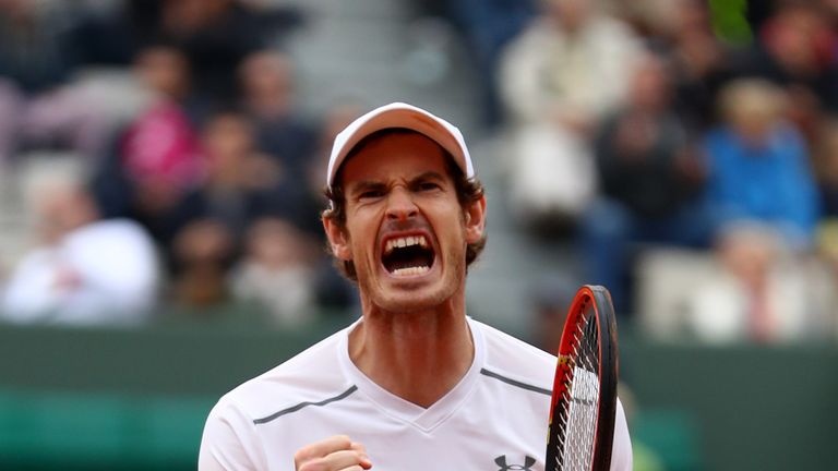 Andy Murray is safely through to the quarter-finals