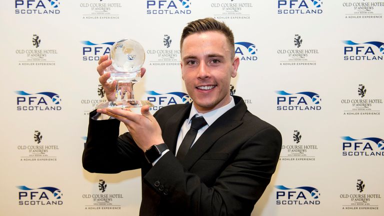 Barrie McKay took the goal of the season honours for his wonder goal against Celtic