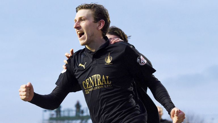 Falkirk midfielder Blair Alston is poised to sign for St Johnstone
