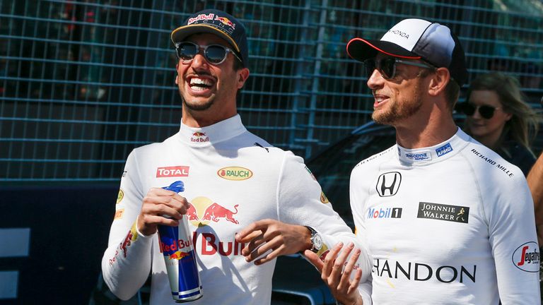 Daniel Ricciardo and Jenson Button will be among the drivers attending Wednesday's event 