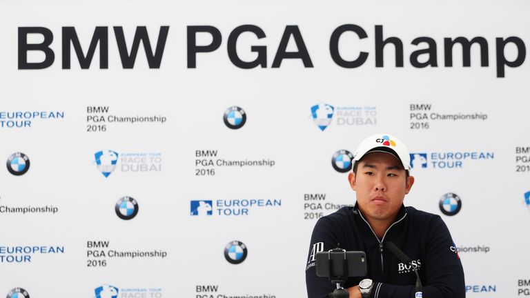 The Korean spoke to the media ahead of his title defence