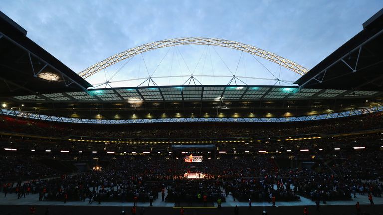 Froch v Groves II took place at a packed Wembley