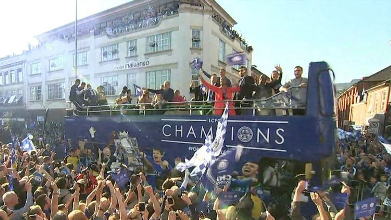 Leicester City Premier League champions