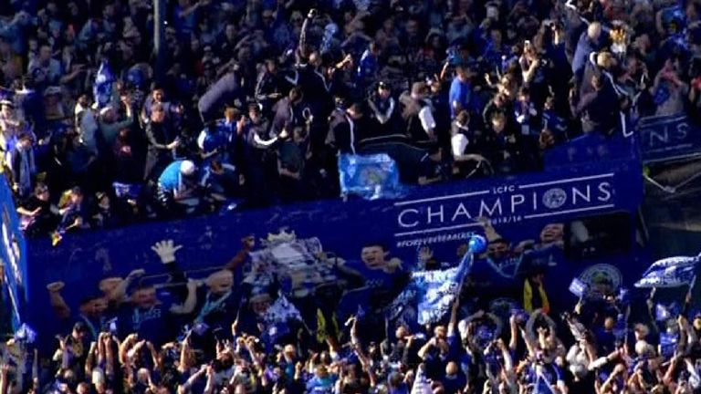 Leicester City Premier League champions