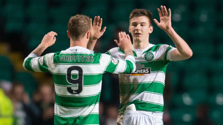 Scotland boss Gordon Strachan is keen to rest Celtic's Kieran Tierney and Leigh Griffiths 