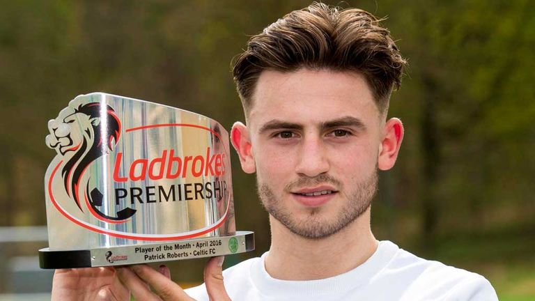 Celtic's on-loan wideman Patrick Roberts