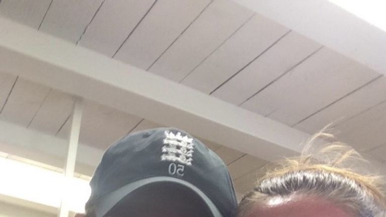 Charlotte Edwards and Kate Cross, England Women