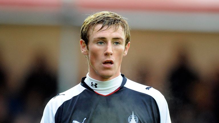 Chris Mitchell, pictured playing for Falkirk in 2009
