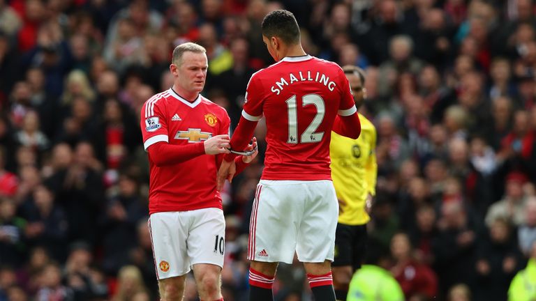 Smalling has filled in as Manchester United captain when either Wayne Rooney or Daley Blind have been unavailable