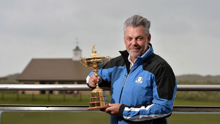 Darren Clarke has named three of his assistants for Hazeltine