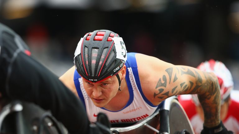 GB's wheelchair racer David Weir keeps making the headlines
