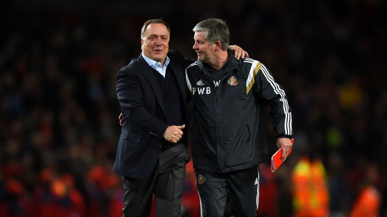 Advocaat kept Sunderland in the Premier League before resigning in October 2015