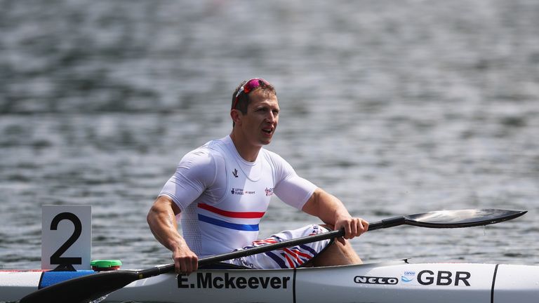 Ed McKeever of Great Britain