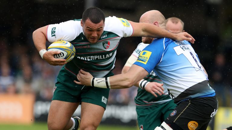 Ellis Genge of Leicester is a surprise call-up to the England squad