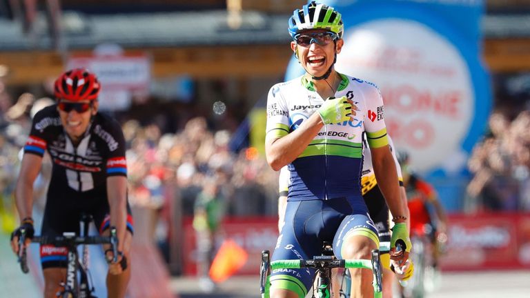 Esteban Chaves, Giro d'Italia 2016, stage 14