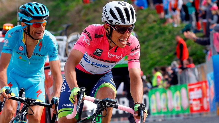 Esteban Chaves, Giro d'Italia 2016, stage 20