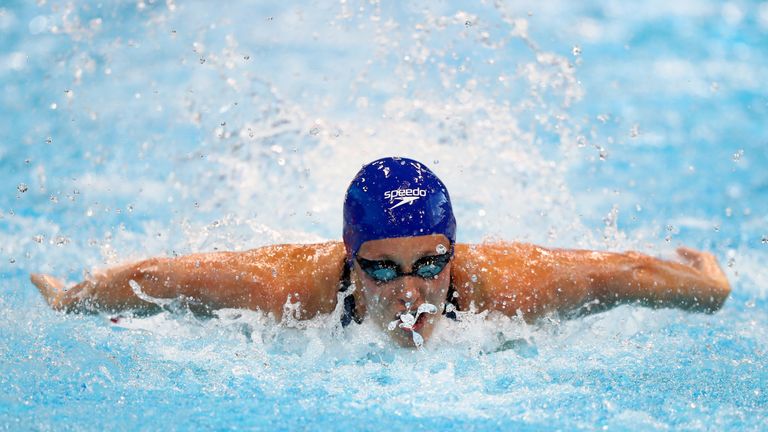 Fran Halsall impressed at the European Championships in London